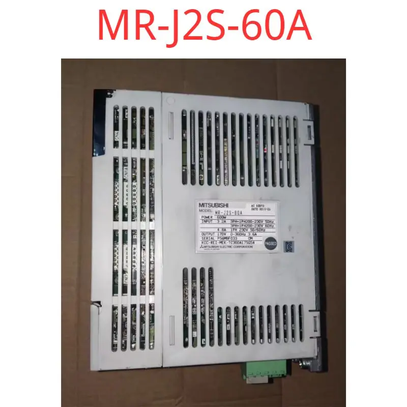 Second-hand test OK Servo drive MR-J2S-60A