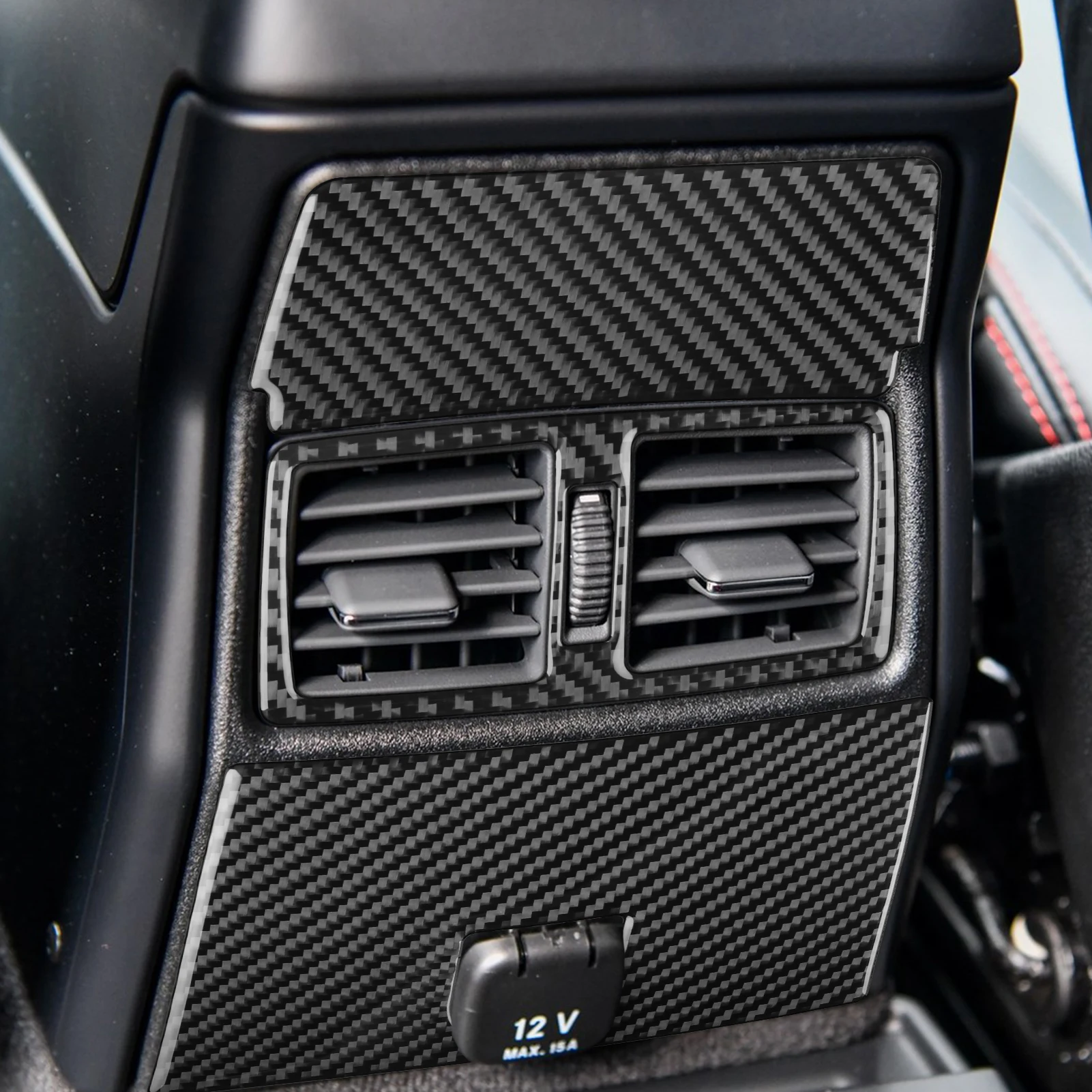 Headlight Door Handle Dashboard For Mercedes Benz G Class W463 2013-2018 Accessories Interior Carbon Fiber Cover Tuning Stickers 5