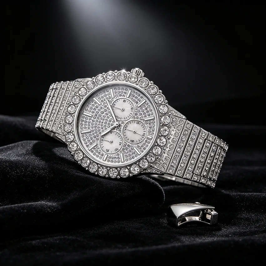 Diamentowy zegarek męski marki – Jewelry Watches Brands recenzja i cena