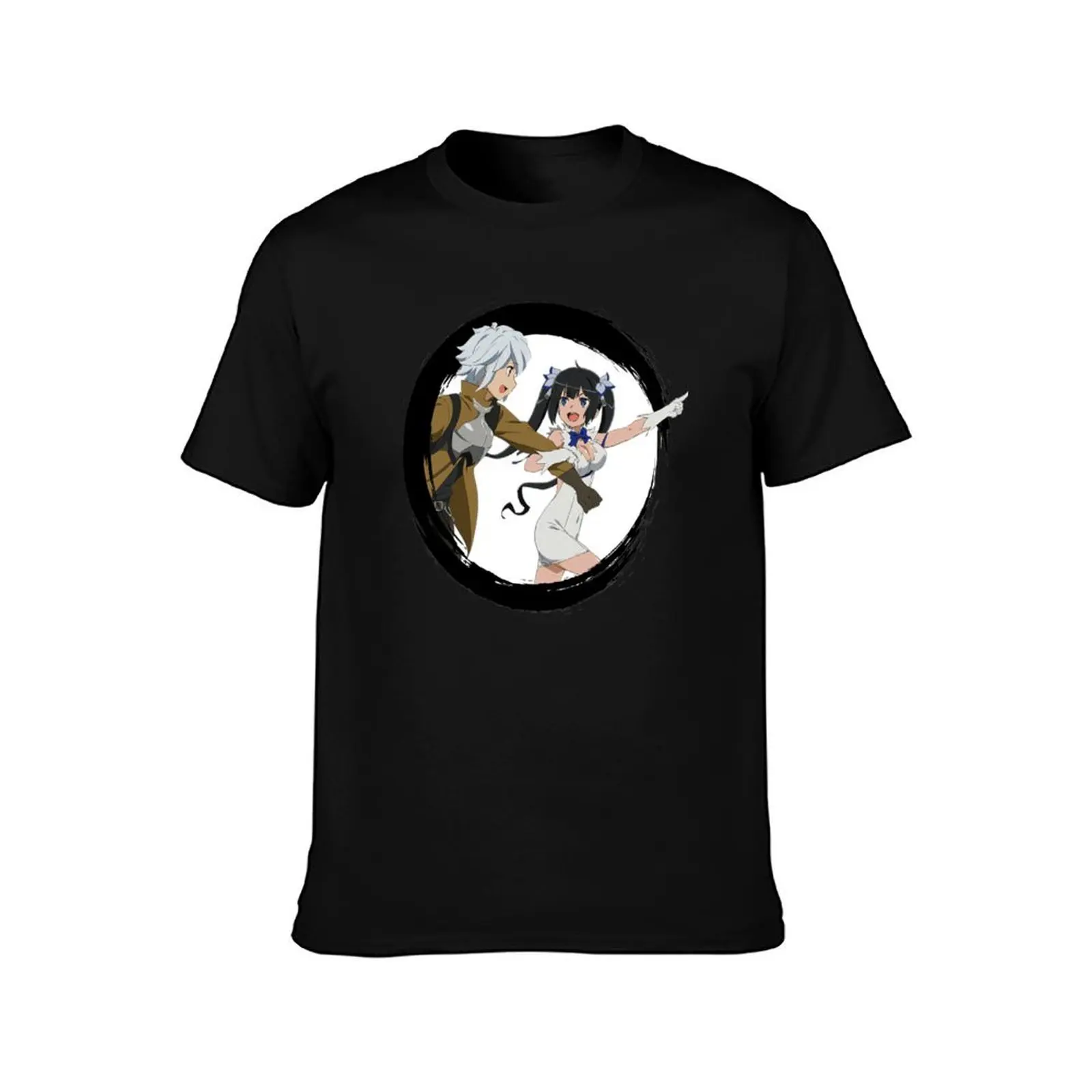 Bell and Hestia, Danmachi, is it wrong to try to pick up girls in a dungeon T-Shirt Outdoor Working T-Shirt