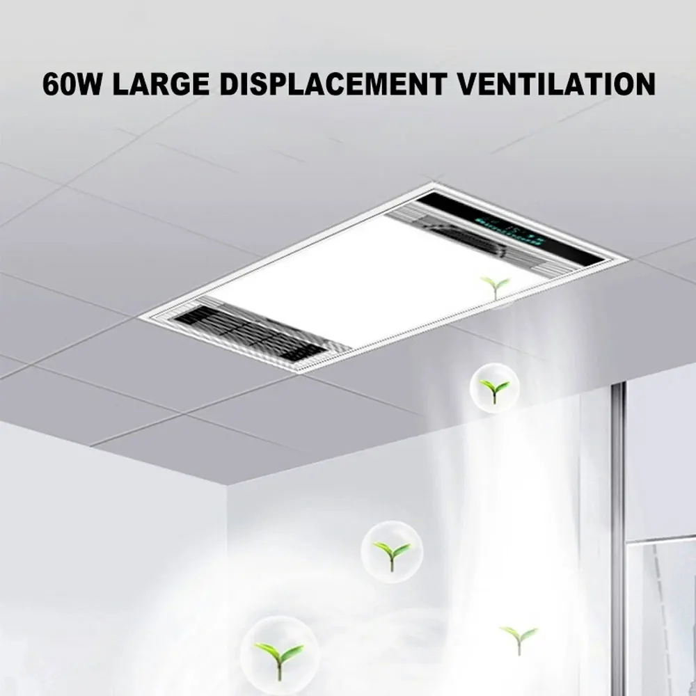 

TL-38 multifunctional heater bathroom exhaust fan ceiling led lamp household bathroom heater illuminator