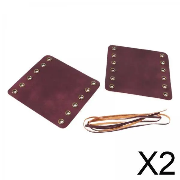 

Motorcycle Handlebar Grip Covers with Straps PU Leather Modification Accessories for 22mm Handlebars and Electric Scooters