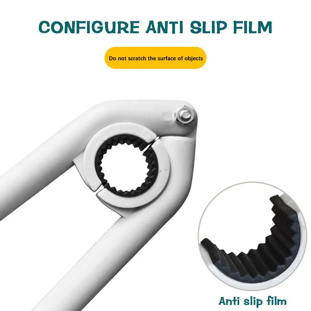 Llave para grifo, diseño de agarre antideslizante Universal, removedor de grifo, fácil de usar, suministros para grifo, aireador para cocina, baño, práctico