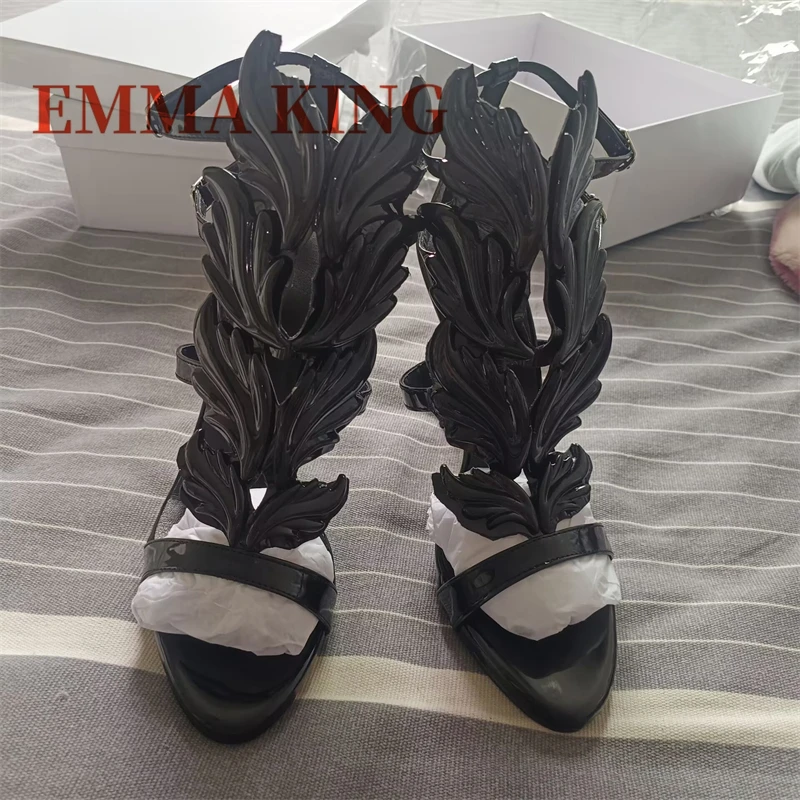 المرأة رباط الكاحل صنادل عالية الكعب مثير المفتوحة تو أحذية رسمية كعب ستيليتو الصنادل مساء صنادل طراز جلاديتور أنيقة