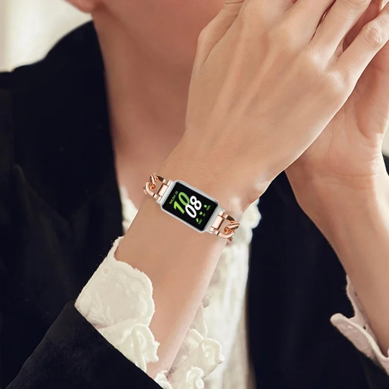 Сменный ремешок для Samsung Galaxy Fit 3, браслет, браслет из нержавеющей стали, цепочка для Samsung Galaxy Fit 3, ремешок для часов