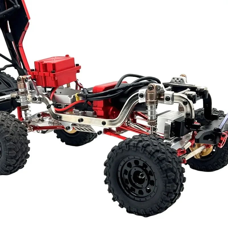 MJX Hyper Go H12Y H12Y + H12P métal acier inoxydable châssis poutre cadre latéral châssis RC voiture mise à niveau pièces accessoires