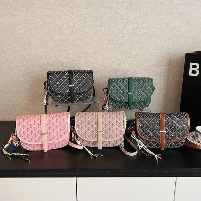 高級ミニマリストおむつバッグ-女性用-クラシックレザーハンドバッグ-トップレイヤー-クロスボディショルダーバッグ-大容量トートバッグ