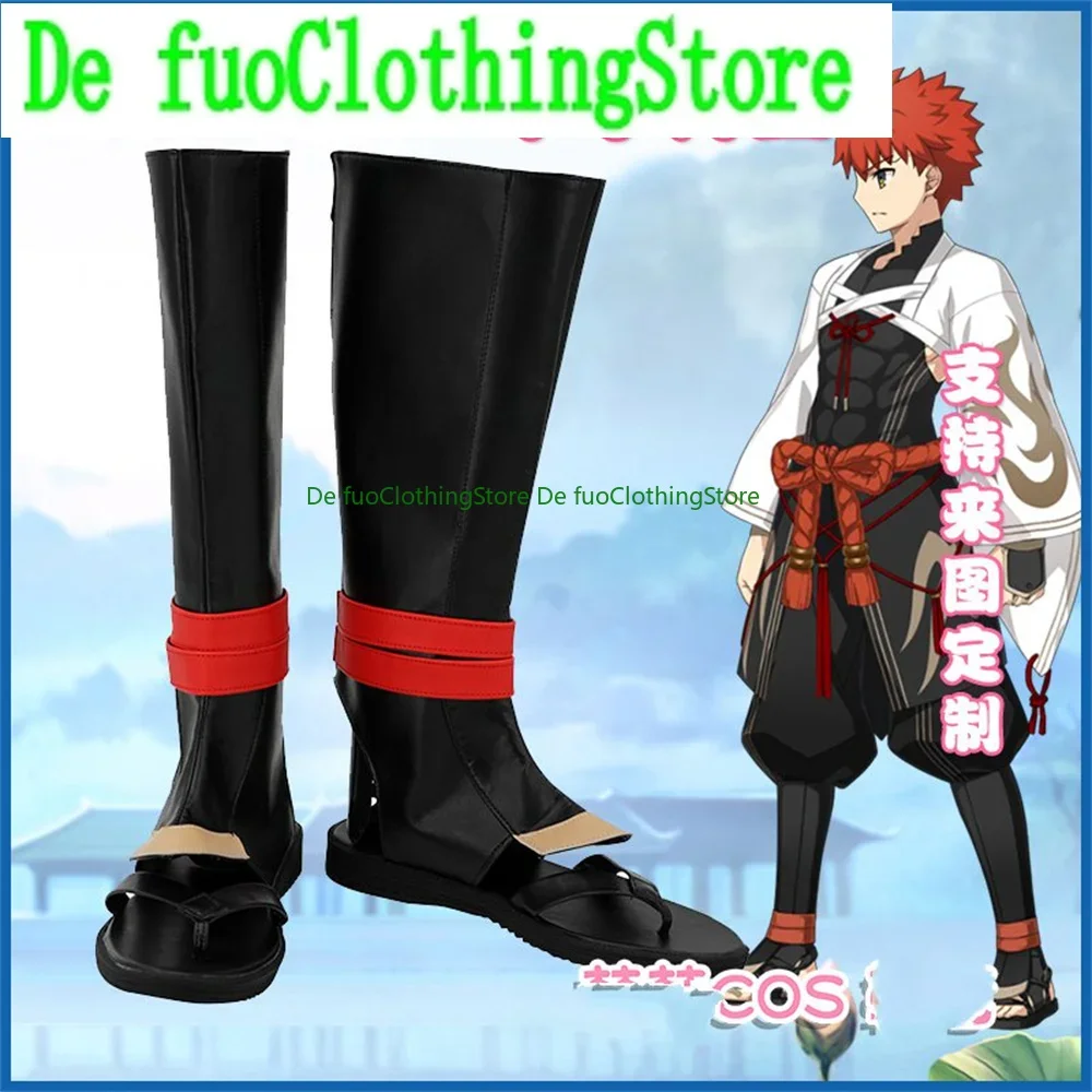متجر أحذية DefuClothing Senji Muramasa FGO Fate Grand Cosplay Shoes أحذية لعبة أنيمي حفلة الهالوين عيد الميلاد