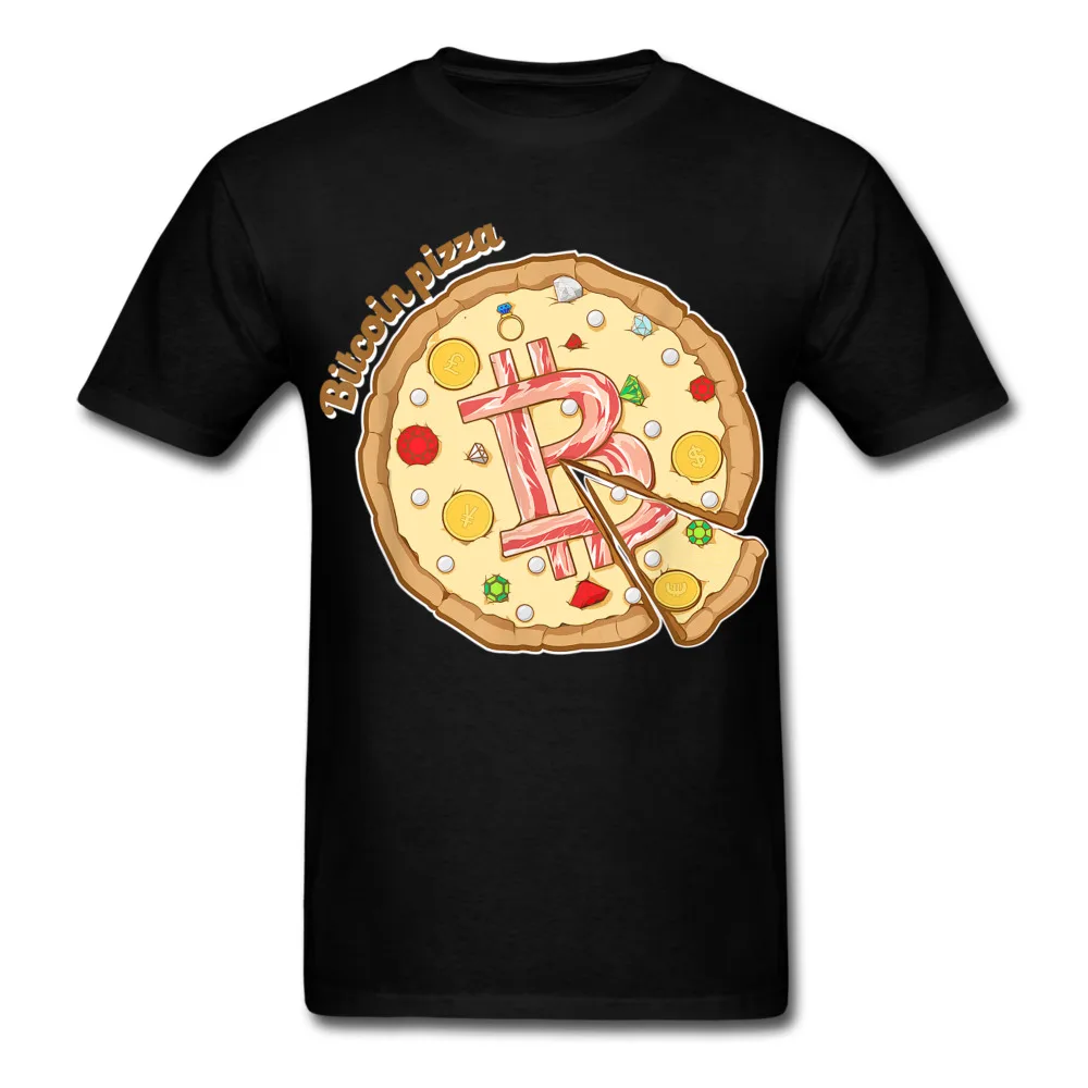 Bitcoin Pizza Millionaire shirt BTC Crypto Currency Traders T-Shirt Size S-6XL High Quality 100%Cotton Short Sleeve