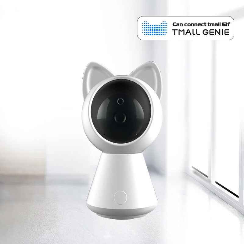 1080P Cat Maid Wireless IP Camera P2P Security Surveillance Night Vision IR Home Security Robot Baby Monitor