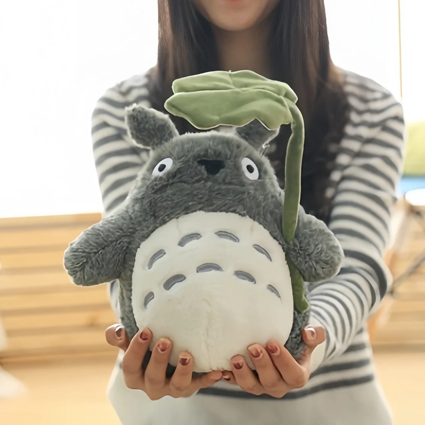 Mignon Totoro peluches dos coussin confortable doux film Anime Totoro jeter oreiller canapé-lit peluches Totoro chambre décor cadeau