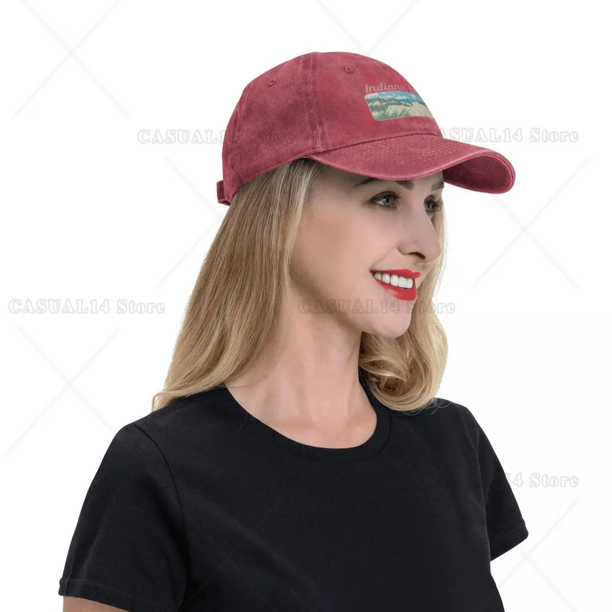 Love The Dunes Young Gift A gorra de béisbol, gorra vaquera Unisex