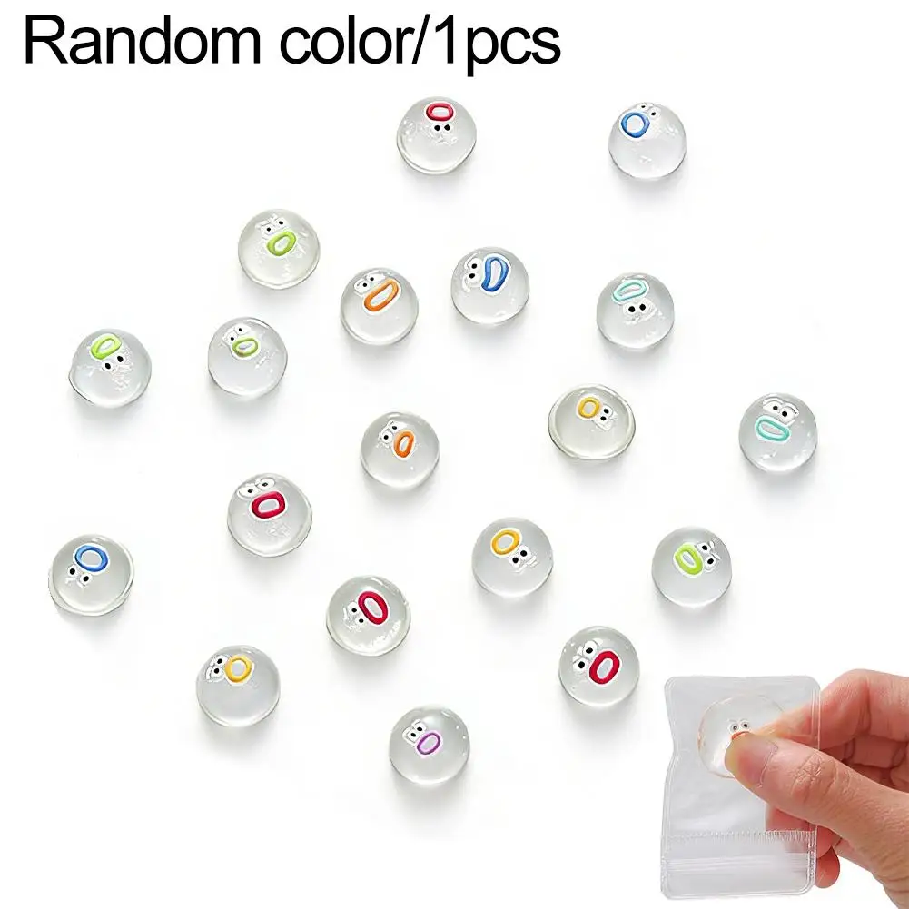 

New Mini Cartoon Transparent Doll Pinching Relieving Cartoon Pinching Squishy Squeezing Soft Slow Rebound Sticky Cute Funny Toys
