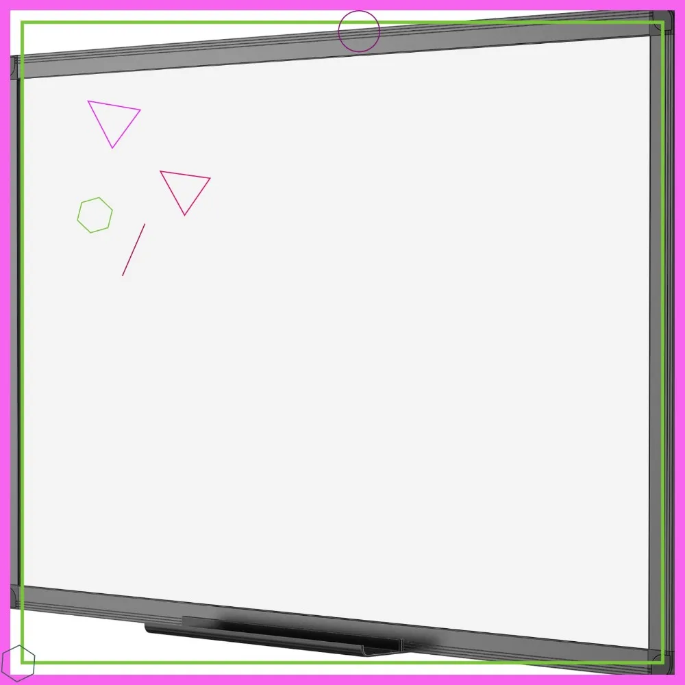 

48x36 Inch Magnetic Dry Erase Whiteboard with Black Aluminum Frame, Ideal for Office and Home Use