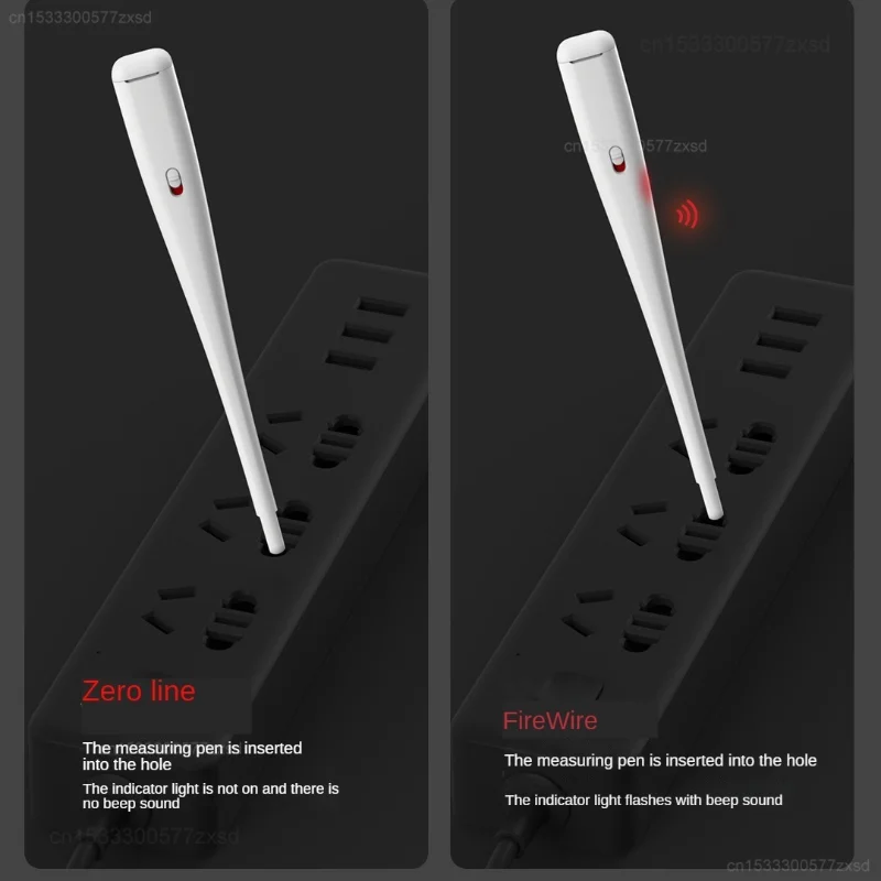 Imagem -03 - Youpin Duka Intelligence Medidor de Eletricidade sem Contato Vazamento Elétrico Breakpoint Tela de Luz Sonora Caneta de Alarme Ferramentas Portáteis