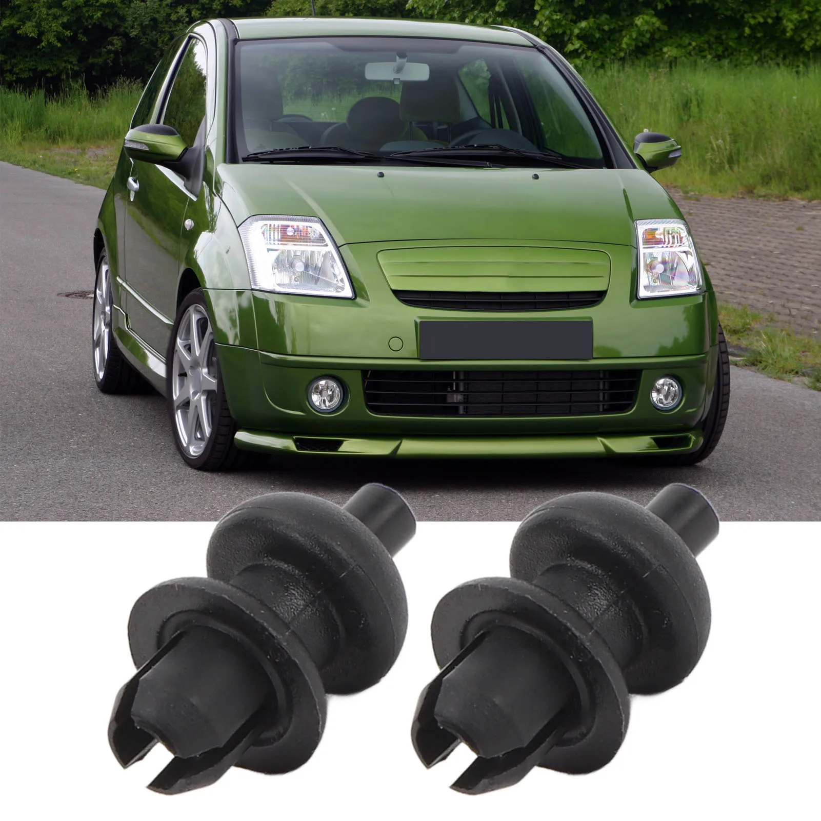 2PCS OE 699218 Boot Trunk Strap Parcel Shelf Clip Holder Plastic High Stability String Clip for Citroen C2 C3 C4 Cactus DS3