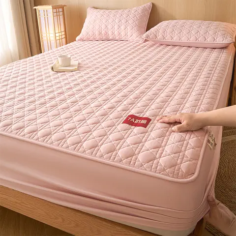 2025 신형 A급 방수, 항균, 진드기 방지 패딩 매트리스, 침대 커버, 사계절 만능 침대 시트 커버