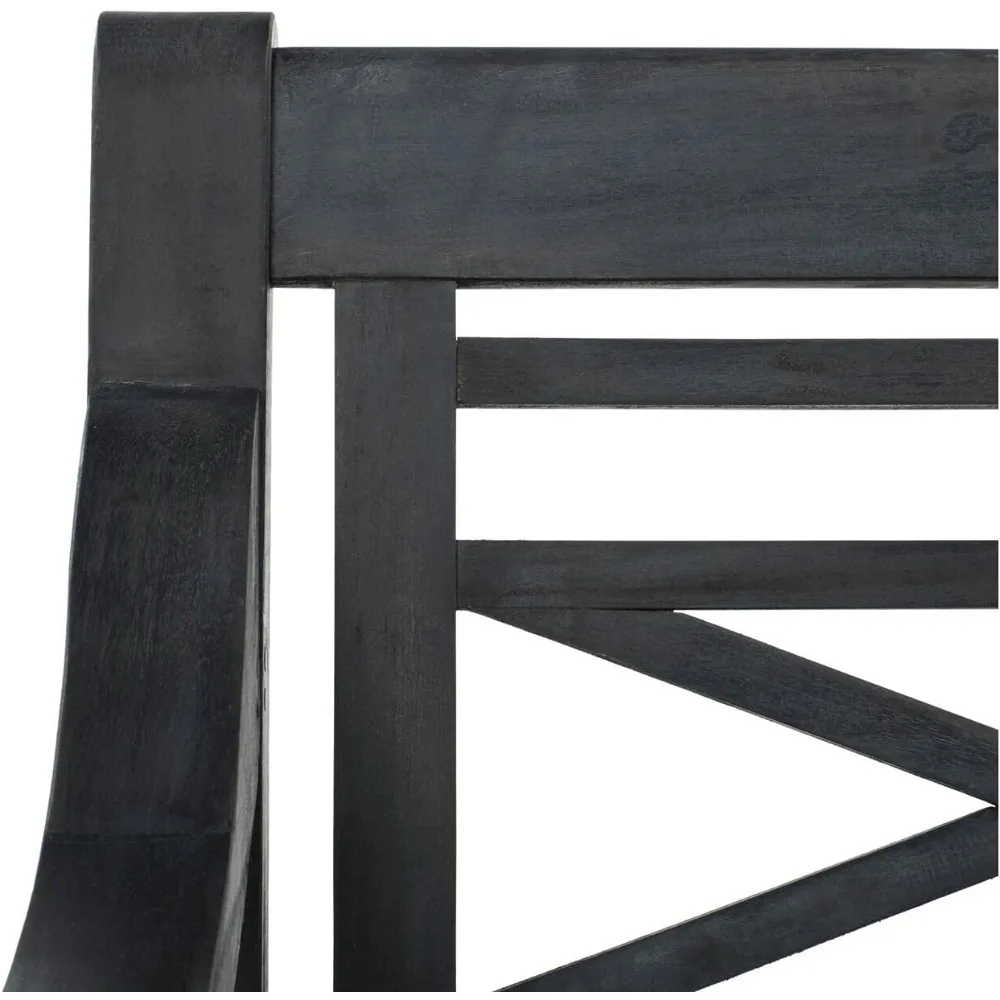 مجموعة Safavieh Patio Collection Martin Adirondack مقعد خشب السنط، طبيعي