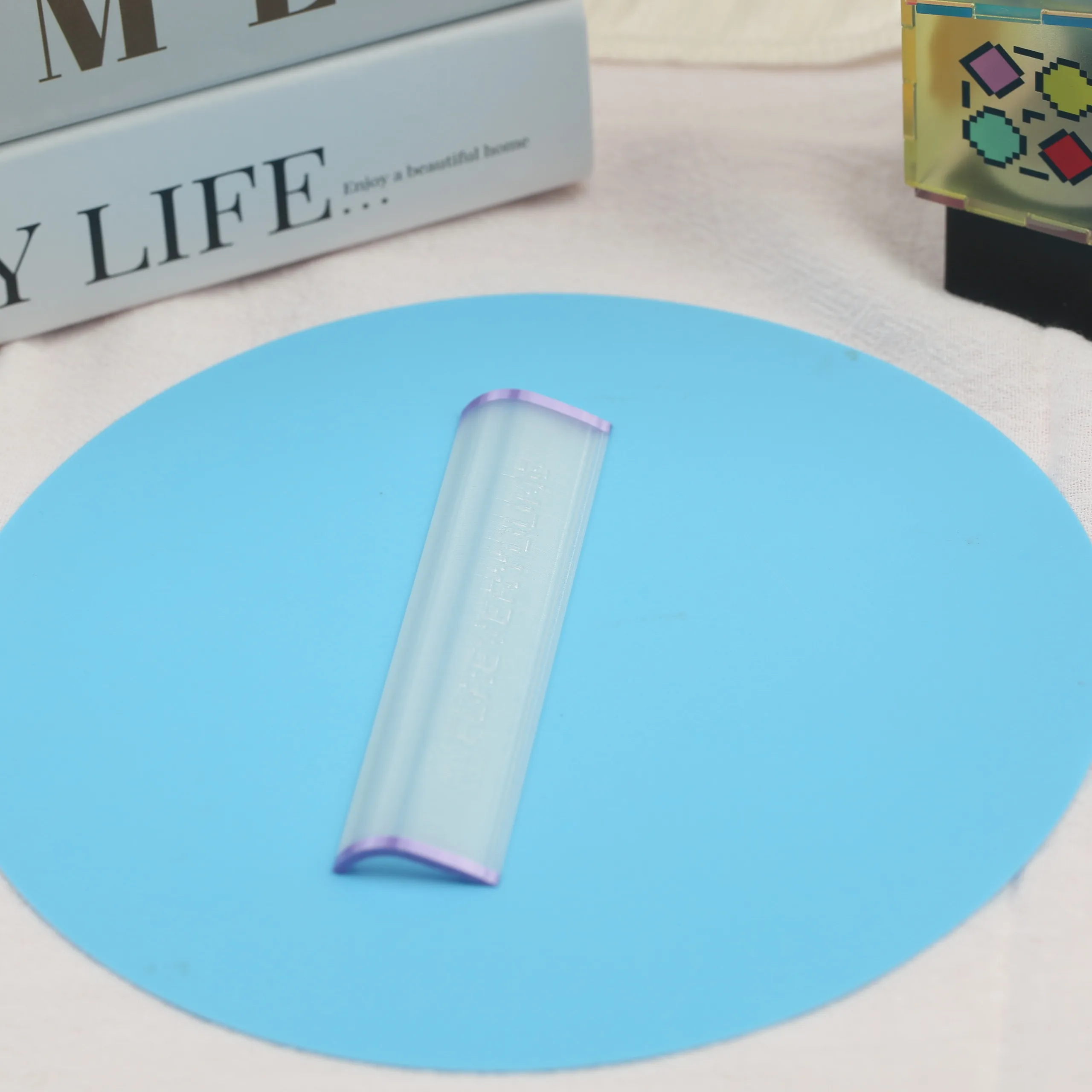 Forever Young Diamond Painting Ruler - 3D Printed Diamond Painting Tool for Neat Diamond Application view 6