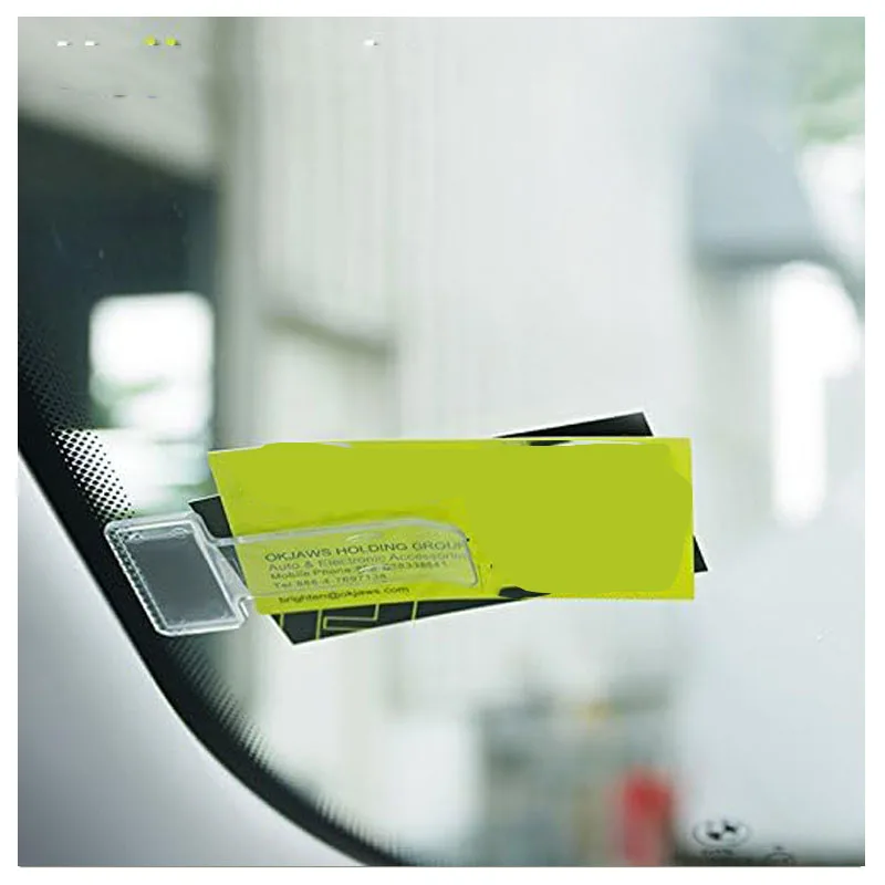 20pcs transparent magic clip, versatile assistant for office parking, easy to handle receipts and notes, receipts replacem