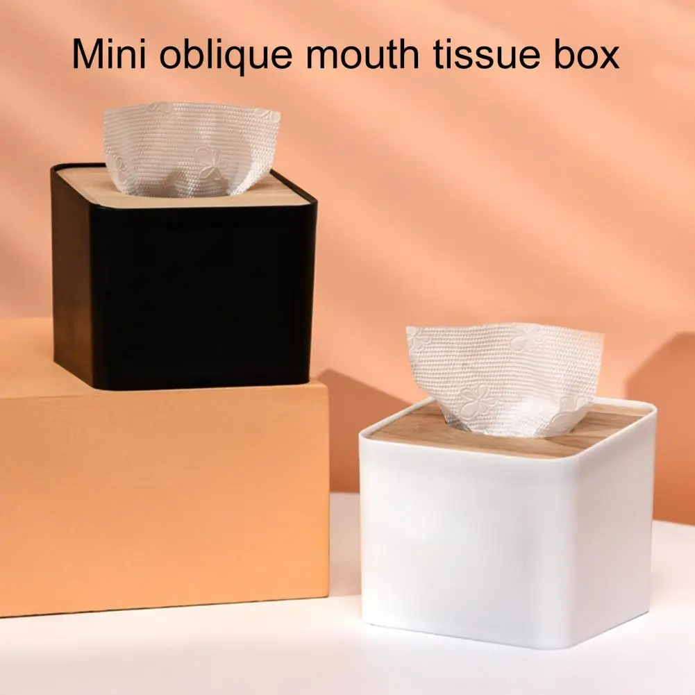 11*11cm Tissue Storage Box Tissue Holder Napkin Container Wet Tissue Paper Dispenser Case OrganizerFor Office Home Car Accessory