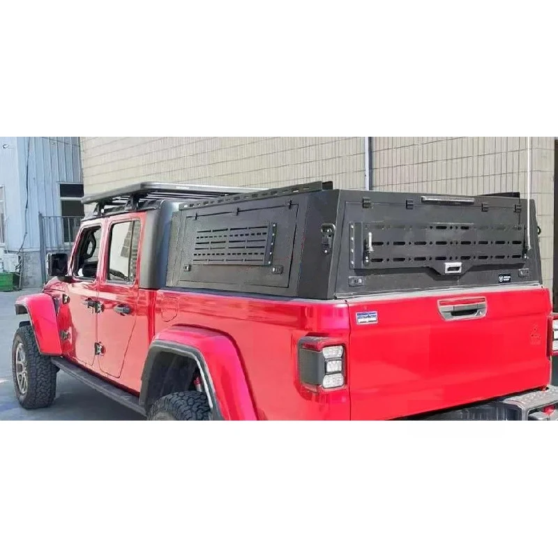 

High Quality Durable Waterproof Steel Canopy Hard Top Pickup Truck Cover Fit for JT Gladiator