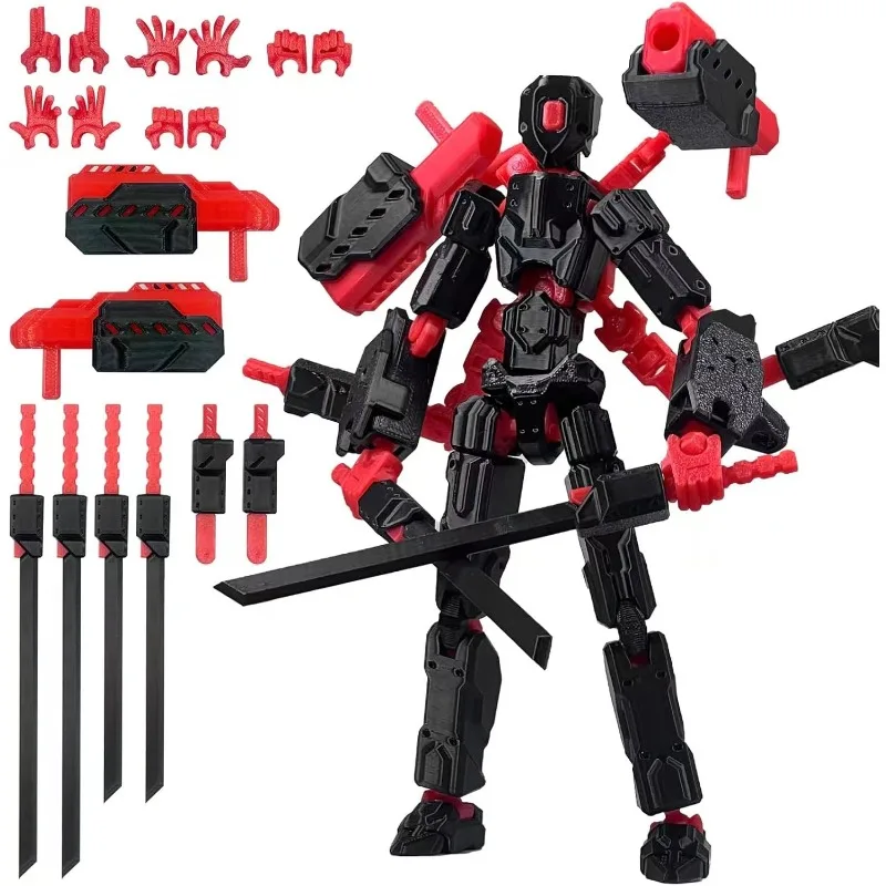 

2026 13 Jointed Shuguang Doll 3D Printed Poseable Action Figure Movable DIY Full Body Model Toy Stress Relief Collectible