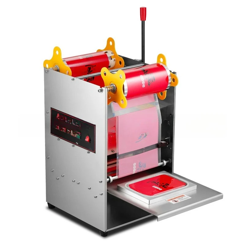

Semi-automatic hand pressure, sealing machine, fresh box baler commercial