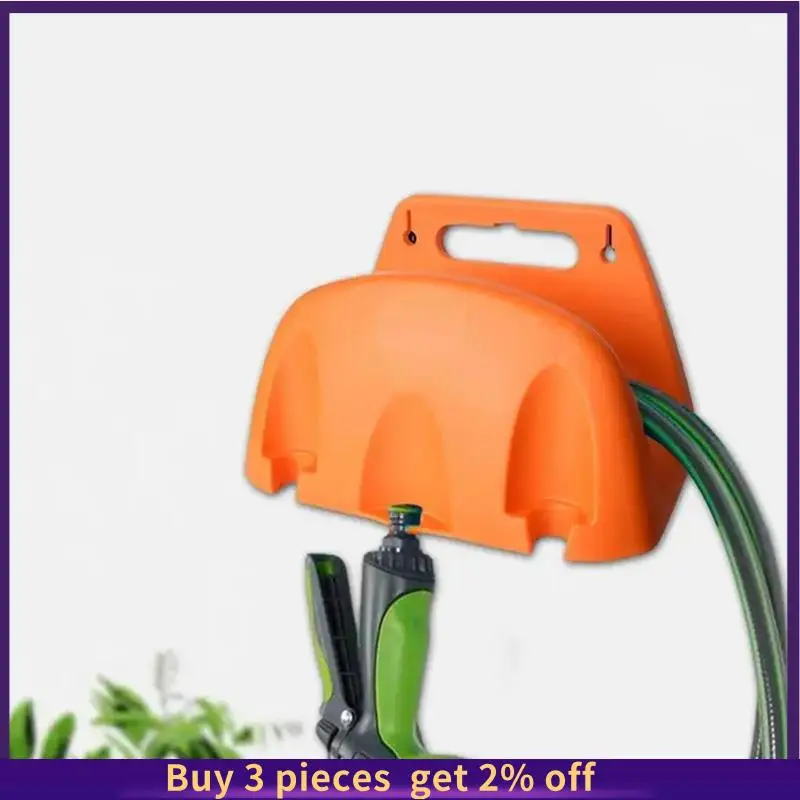 

COME Wall Mounted Garden Irrigation Hose Hanger Plastic Rack Faucet Watering Hose Storage Rack Pipe Wrap Rack