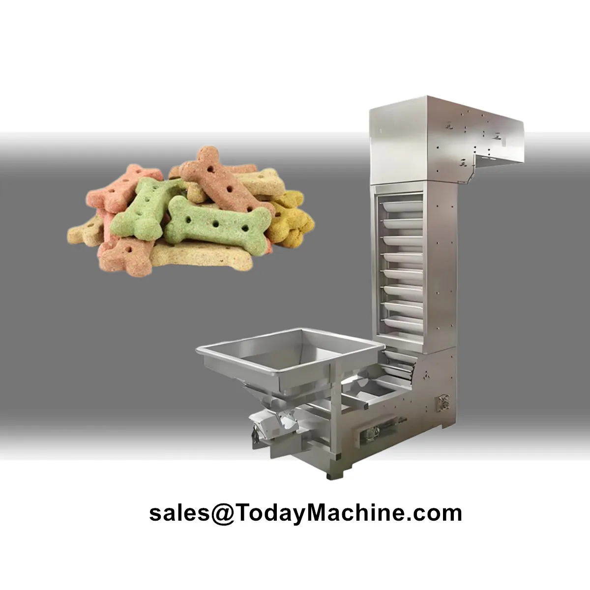 Trasportatore a vite per ascensore con benna verticale tipo Z per fagioli di cacao e arachidi