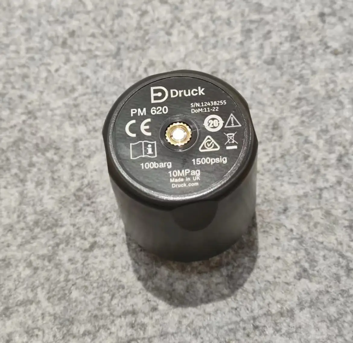 Druck PM620-22A PM620-165G Calibrateur de pression Module de pression 0 à 10000 PSIA 0-700 bar