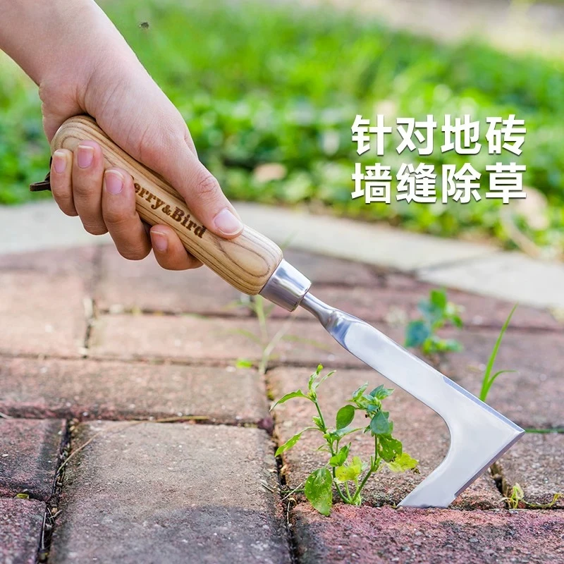 Gardening Forest Stainless Steel Weed Knife Outdoor Weed Cleaning Artifact Wall Brick Crack Special