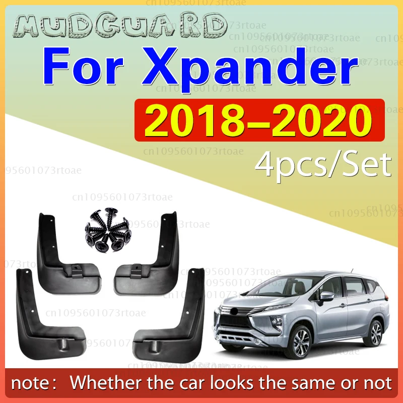 

4Pcs Durable ABS Mud Flaps For Mitsubishi Xpander 2018 2019 2020 Car Mud Flaps Fender Guards Easy Install Auto Accessories