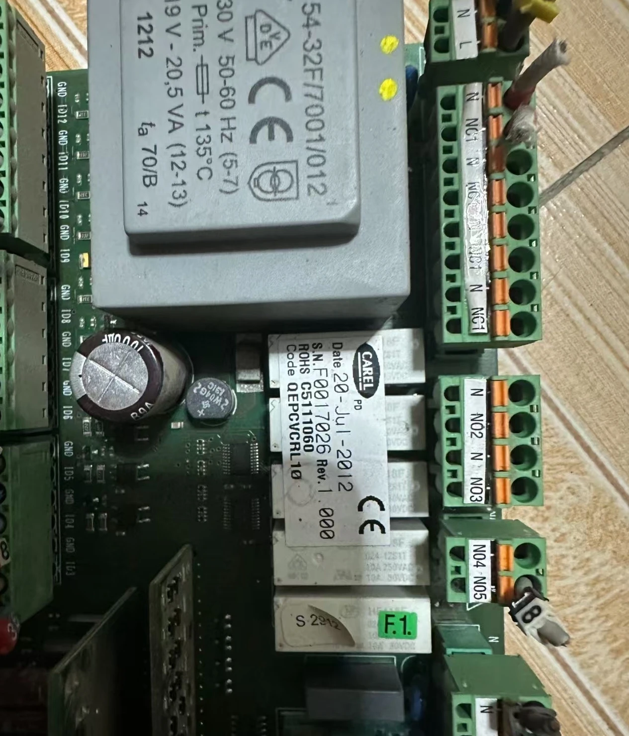 Board QEPCVCRL10 Original