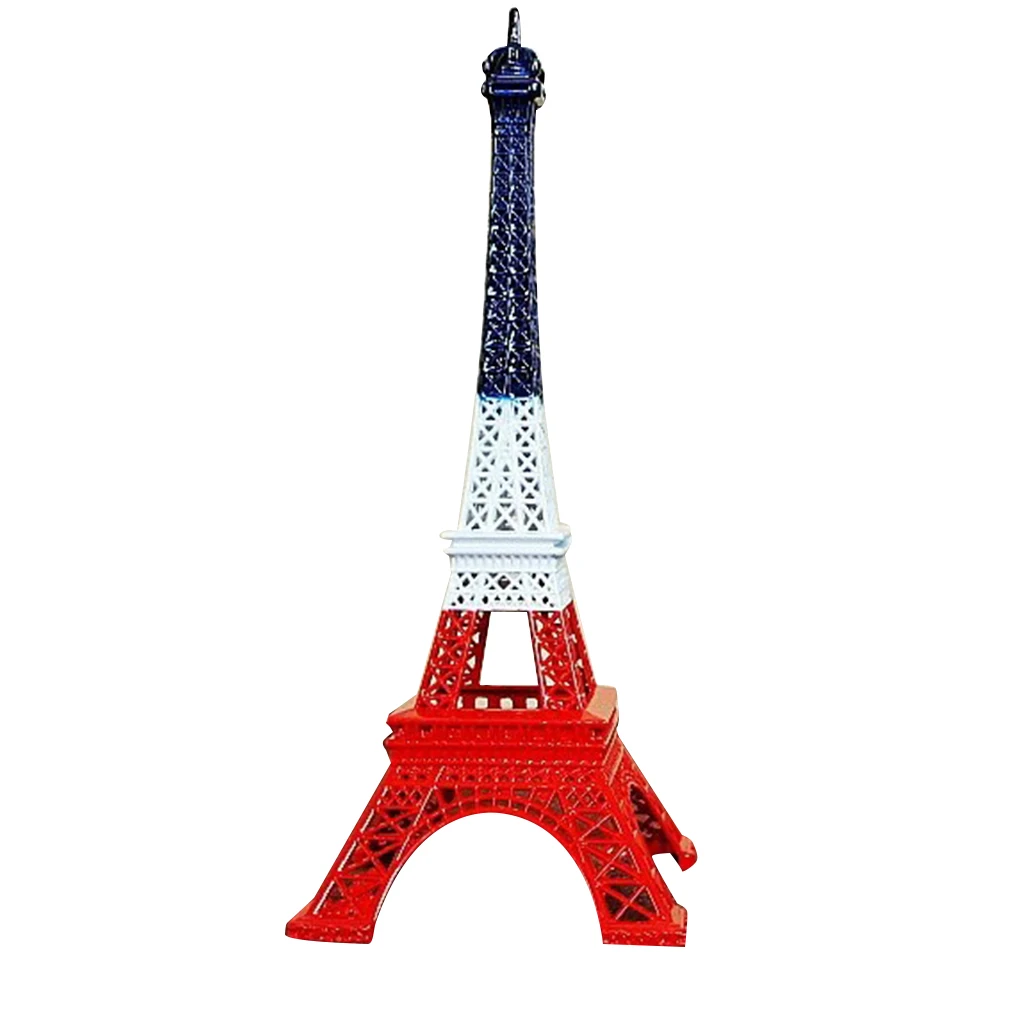 New Colorful France Paris Eiffel Tower Model Home Decoration Metal Model