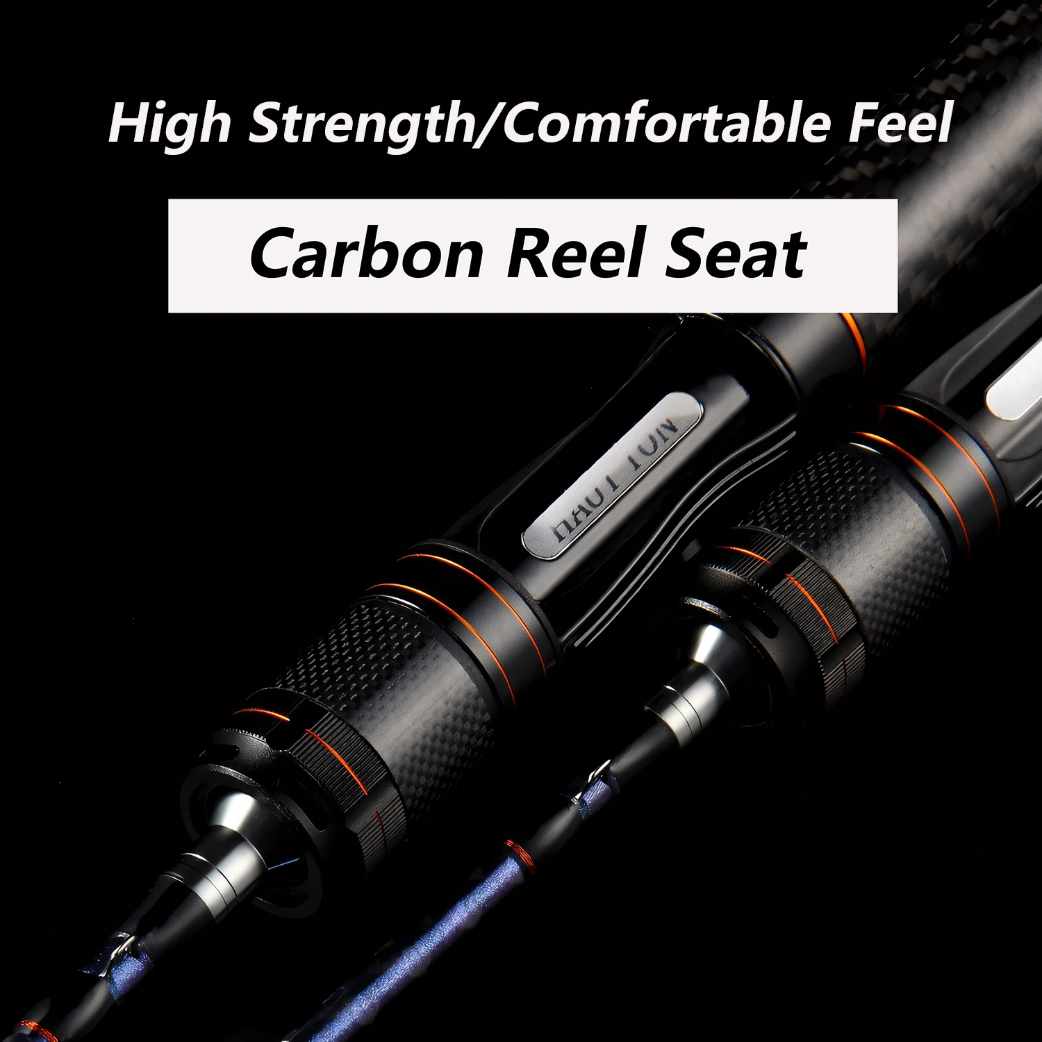 Caña spinning carbono ultralight FUJI – 2 secciones lubina/carpa - imagen 5