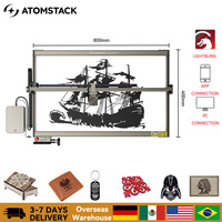 Atomstack S40 Max 210W Laser Engraving Cutting 850x400mm with Air Assist Engraving Stainless Steel Wood Acrylic DIY CNC Machine