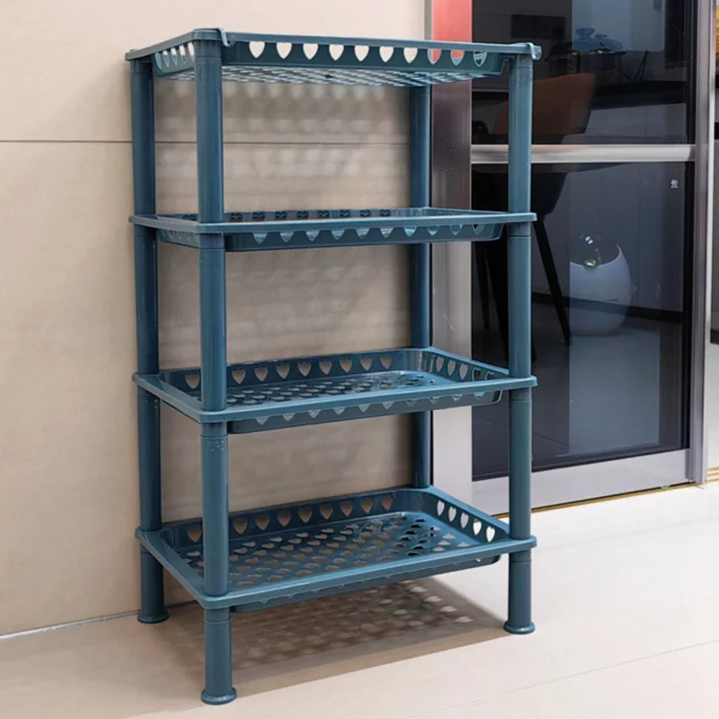 

custom. [Hot Sale] Kitchen Floor-Standing Storage Rack Large Thickened Version Durable Rubber Material Bathroom Storage Rack