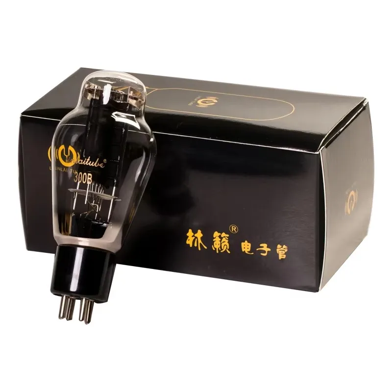 LINLAI 300B Vacuum Tube Replace Gold Lion Shuuguang Psvane JJ Golden Lion 300B Electronic Tube Series Applies to Audio Amplifier