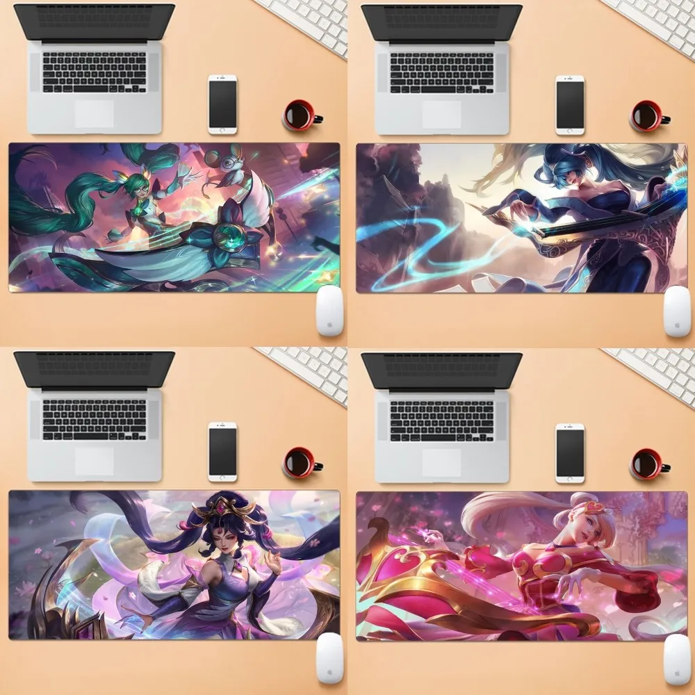 L-LOL S-Sona Mousepad Mousepad New Arrivals Large Gaming Mousepad L XL XXL Gamer Mouse Pad Size For Keyboards Mat