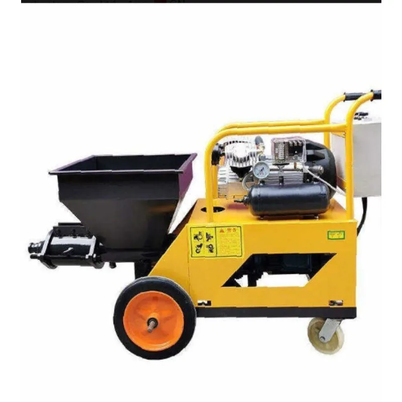 Real stone paint fireproof coating mortar sprayer exterior wall plastering roughening sprayer cement mortar