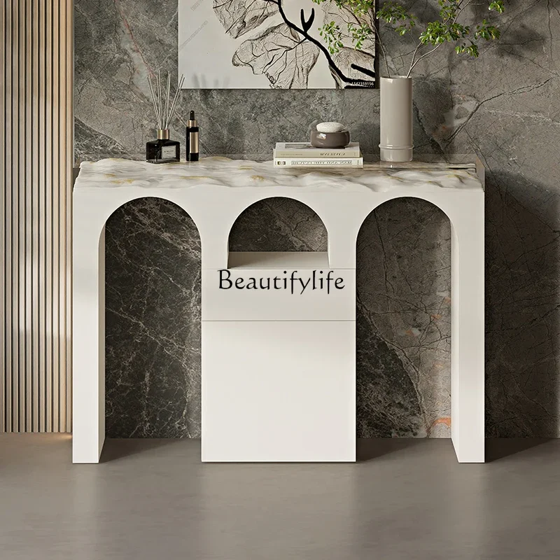 

12-*Entrance door, living room corridor, modern light luxury and high-end