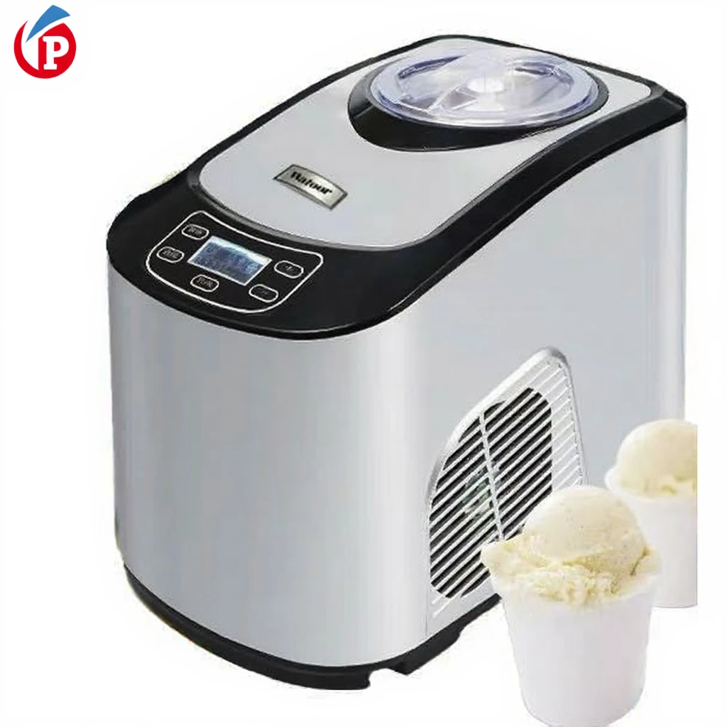 Puller Hot Sale Automatic Mini Italian Electric Ice Cream Maker Portable Capacity Water-Cooling for  Fast Ice Cream