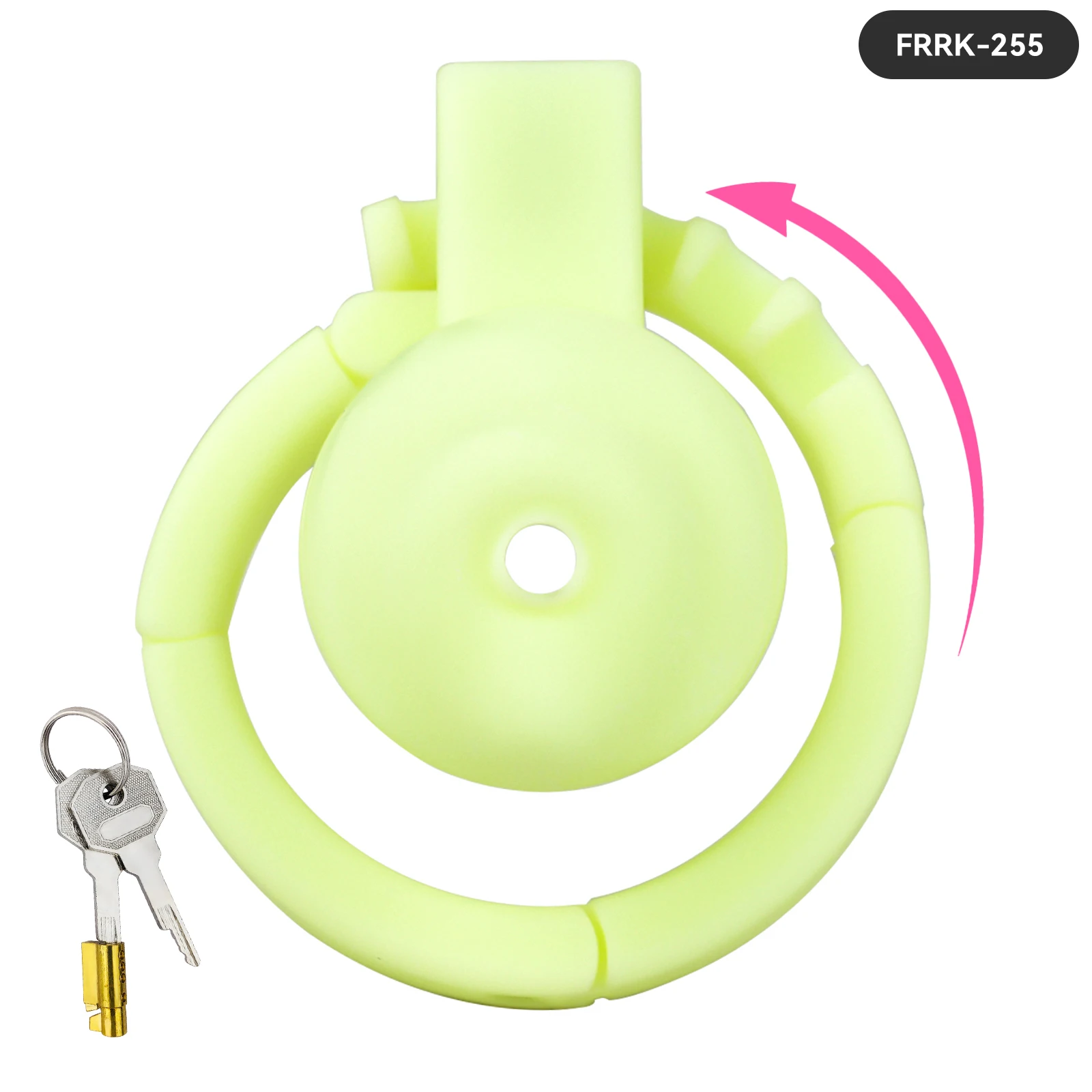 Monster-Shaped Resin Chastity Device, Waterproof, Ergonomic, 3-Size Options