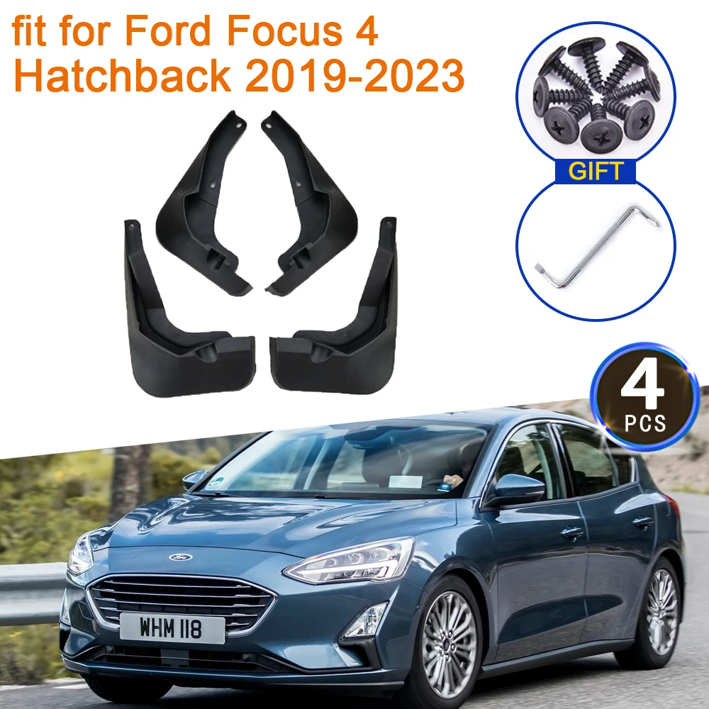 

for Ford Focus Hatchback 2019 2020 2021 2022 2023 MudFlaps Splash Guards Flap Mudguards Fender Front Rear Wheel 4Pcs Accessories