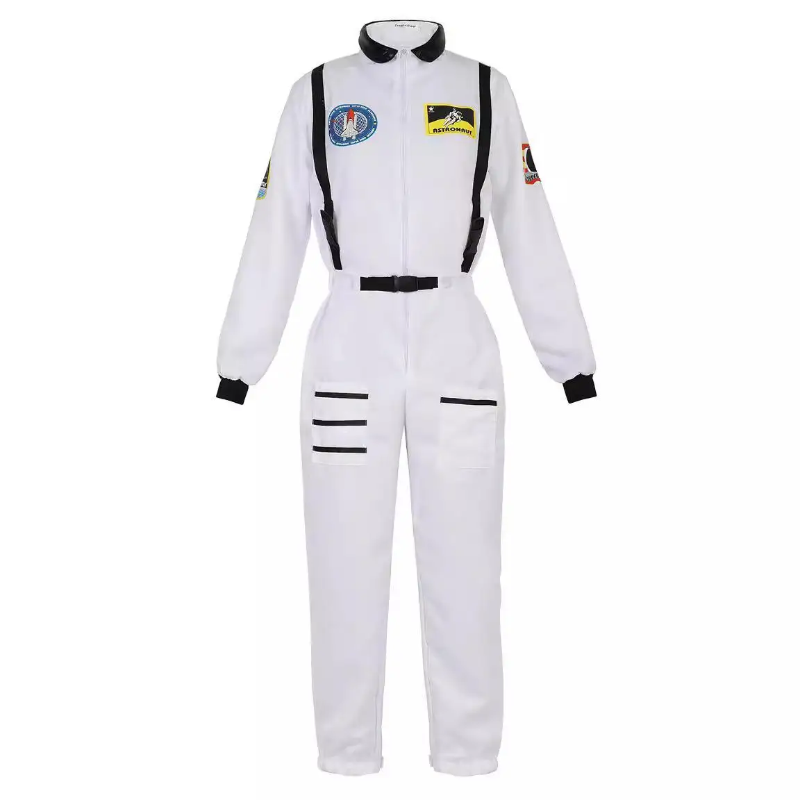Halloween Astronaut Kinder Performance Kostüm Raumanzug Eltern-Kind-Thema Effell PU-Material Frühlingssaison