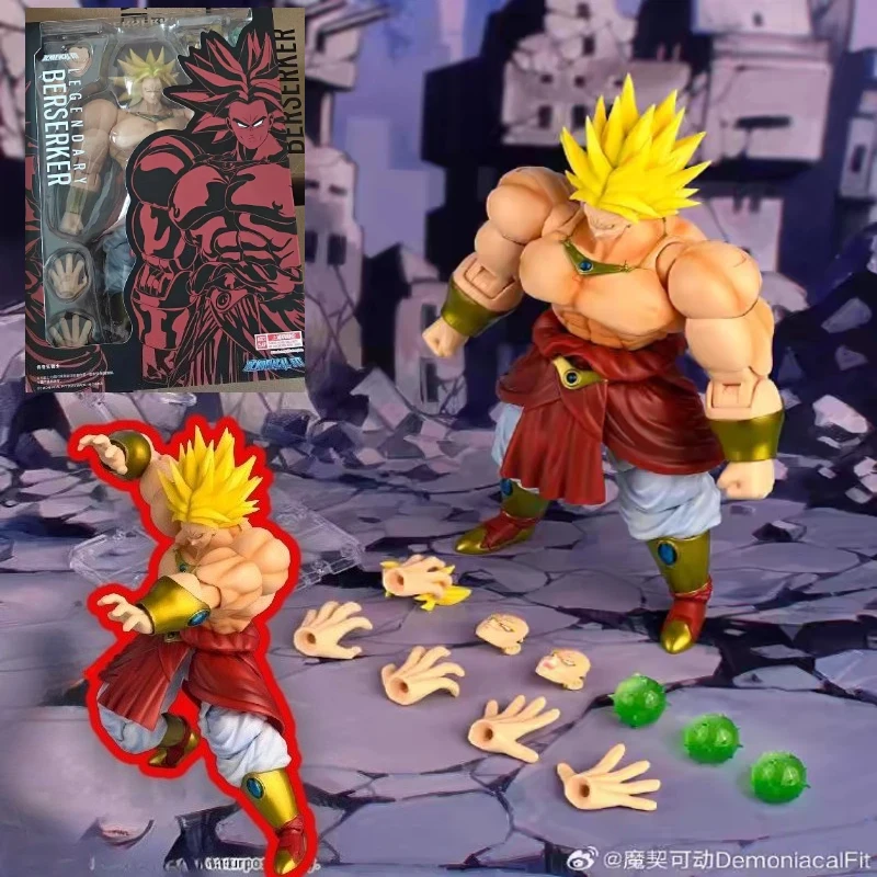 

В наличии: Фигурка Dragon Ball Demoniacal Fit DF SHF Super Saiyan Legendary Berserker Broly, коллекционная аниме-игрушка, подарок
