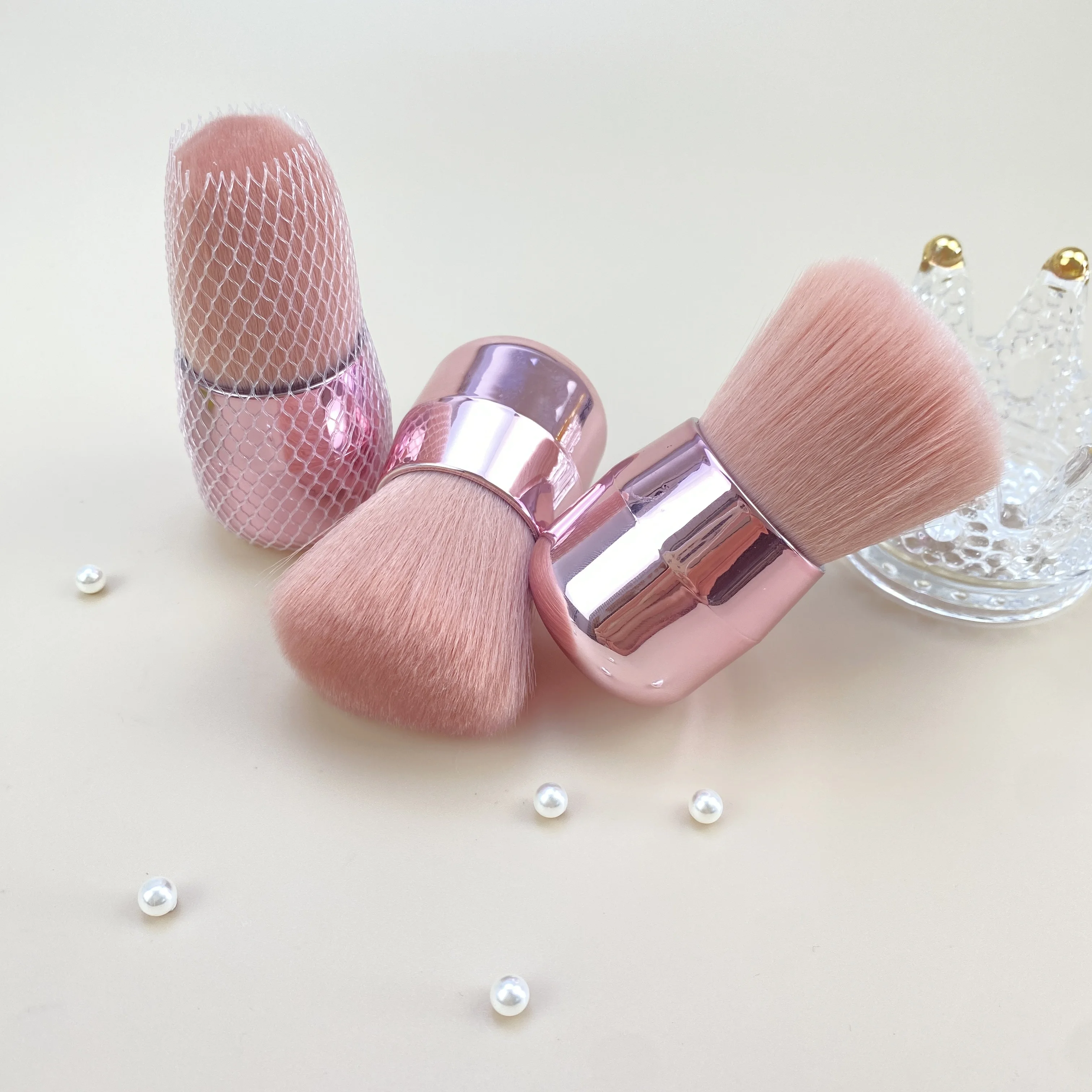 

Mushroom Head Loose Powder Brush Mini Blush Contouring Brush Beauty Tools