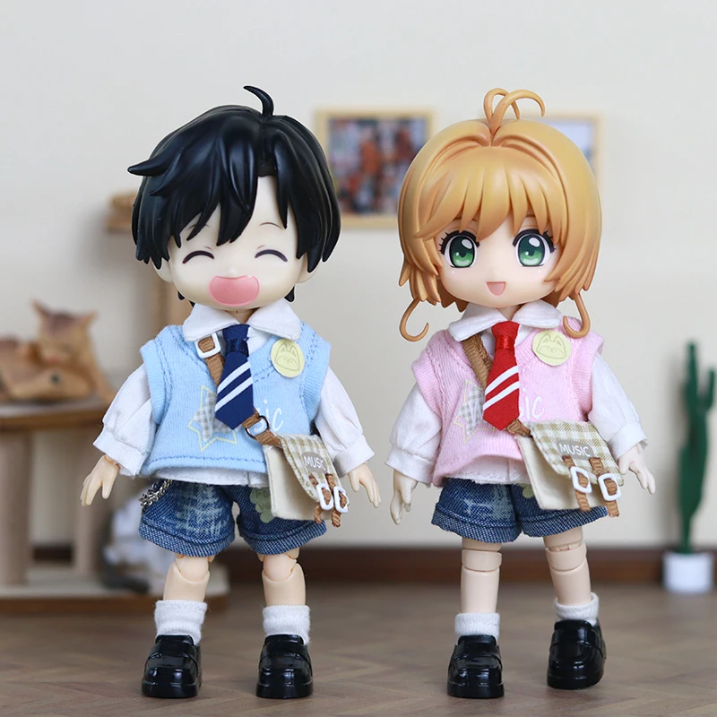 

Детская одежда OB11, музыкальный студенческий набор, кукла A Si BJD P9 GSC UF, простая одежда, 12 очков, носимые игрушечные аксессуары