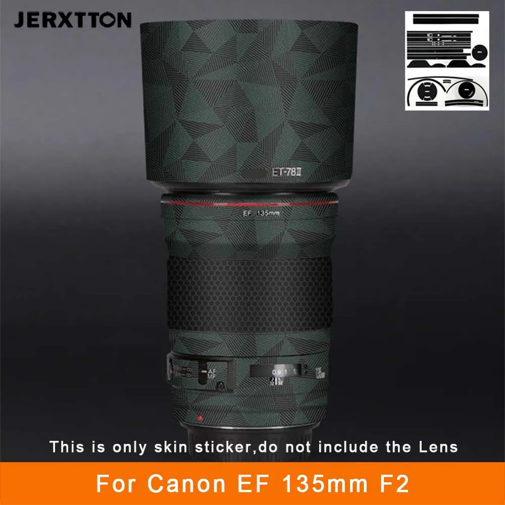 

EF 135 2 Camera Lens Skin Anti-Scratch Sticker for Canon EF 135mm F2 Coat Vinyl Protective Film Decals